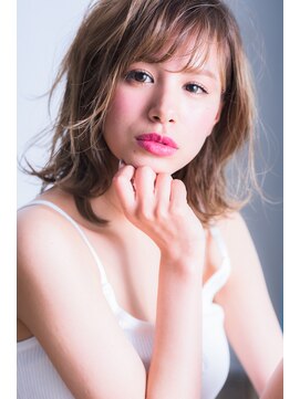 ミエル ヘア 新宿(miel hair) 【mielhair新宿】☆頑張りすぎない抜け感、ゆるふわウェブ☆