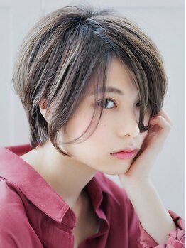 ヘアサロン カラーラ 亀有店(Color-ra)の写真/【全員使用可☆デザインカット¥2500】歴8年以上の女性Stylistが担当！お得に360度美フォルムショートへ！