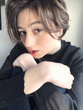 ルーム(Loom.) 〈スタイリング簡単〉柔らかい質感のニュアンス前下がりショート