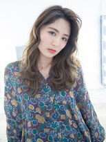 ヘアサロン レア 高崎(Lea) ロング×ピンクベージュカラー