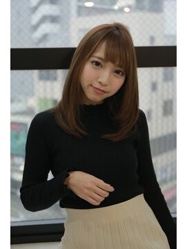 サイン ヘア イノベーション(sign HAIR INNOVATION) 大人可愛い、色気、小顔カットひし形シルエット【錦糸町】
