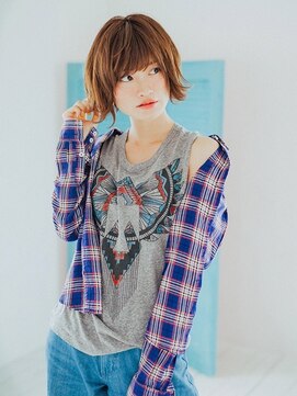 プロデュース 相模原店(Produce) ハイライトカラー♪前髪♪オリーブカラー