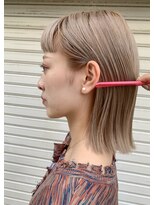 オンヌ(onnu) カカオベージュ×ケアプロtokioトリートメント