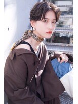Liberte銀座 大人可愛い小顔ショート×センターパート