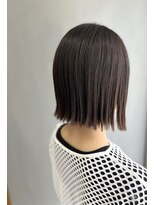 トップヘアー 中庄店(TOP HAIR fuapua)&nbsp;切りっぱなしミニボブ【りり】