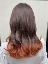 ヒップスデコ(Hip's deco) アプリコットオレンジグラデーション