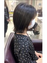 ヌクモリオーガニック(NUKUMORI organic)&nbsp;シルエットがきれいな外ハネボブ