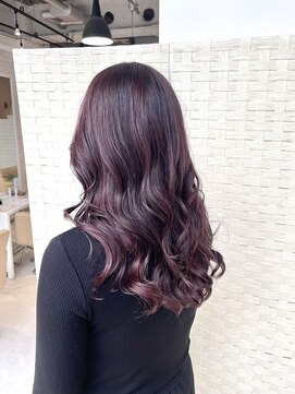 リベラ(LIBERA) 《TARO》初カラー うるつや ふんわりカール ピンクラベンダー