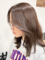 アトレ(attrait)&nbsp;☆*小顔バング 前髪なし結んだ時の割れ防止 まろやかベージュ*☆