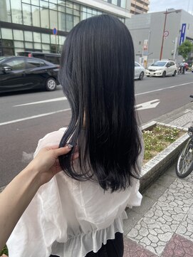ボアップ 京橋店(boappu) #ブルーブラック#コリアンブラック#暗髪#トリートメント