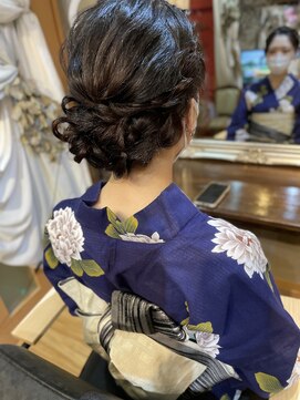 シオン(sHioN) 浴衣ヘアセット