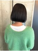 表参道roijir　バルーンボブ×オリーブアッシュ