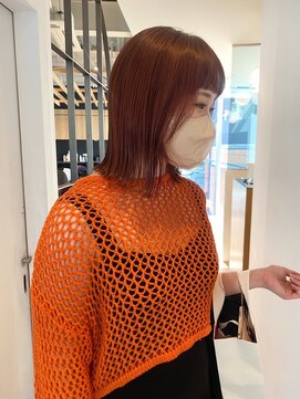 シスター 切りっぱなしボブ