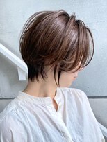 トト 船橋店(toto.)&nbsp;黒髪/グレーベージュ/レイヤーロング/前髪パーマ[西船橋/津田沼]