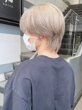 アルバム 新宿(ALBUM SHINJUKU) メンズマッシュ_アッシュブラックウルフマッシュパーマ_ba402013