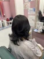 サム S+D HAIR COMMUNITY SAM&nbsp;韓国風レイヤー　ヨシンモリ