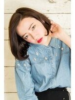 ハレ 中目黒(hale) モード系前下りボブヘア