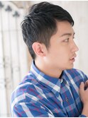 ビジネスシーンも！人気ツーブロックハンサムショートV草加