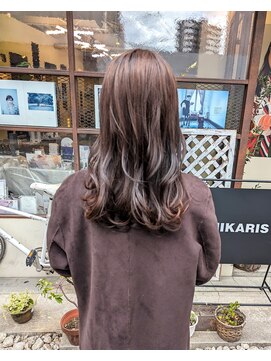 ヒカリス 東三国(HIKARIS) 笑顔溢れるマロンブラウン/抜け感/こなれロング/ロングヘア