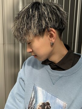 リコ ヘアアンドリラクゼーション 名駅店(LICO HAIR＆RELAXATION) メンズハイライトツイスパ　名古屋駅/名駅/メンズ