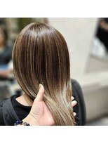 アマス 平塚店(Amas)&nbsp;ハイライト×ベージュ