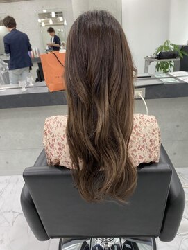 エンディアリング 東銀座(Endearing) 銀座/東銀座/切りっぱなしボブ/エアリーロング/ブラウン