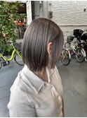 夏はハイトーンでしょ♪「夏カラー シルバーベージュ」