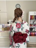 【浴衣着付け+ヘアセット】