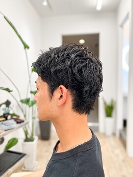 セイドット フクオカ(Say.FUKUOKA) 【メンズ★大名】フェザーショート×アップバング×ビジネスヘア