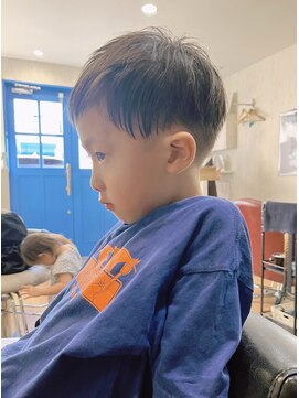 ツーブロックキッズカット【安佐南区】