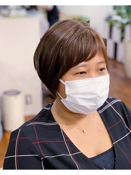 ミリ 国分寺(Mili) ショートボブ&マットベージュカラー