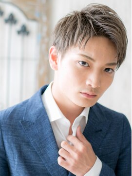 モッズヘア メン 新所沢店(mod's hair men) 外国人風ハイトーンで格上げスリークショートb新所沢　社会人