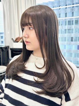 エル バイ アンキシム(elu by AHNKISM) 外国人風レイヤーカット髪質改善トリートメント心斎橋