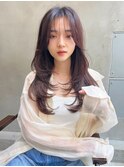【kate 大宮】ラベンダーブラウン×大人可愛いレイヤー
