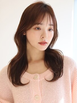 アース 川口店(HAIR&MAKE EARTH) シースルーバング大人可愛い