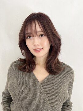 マスカリ(muscali) くびれヘア#ハイライトカラー#アプリコットオレンジブラウンb52