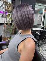 ヘアーラボ 樟葉(Hair Labo)&nbsp;【シルバーラベージュボブ】