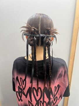 ラパニエ 博多(La panier) カチモリヘア ライブヘア