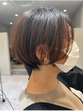 リミュー バイ イフ(lmu by if) お客様style◯丸みショートボブ