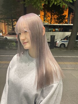 シー(shii..) 《shii../船水》#ラベンダーベージュ#ラベンダーカラー