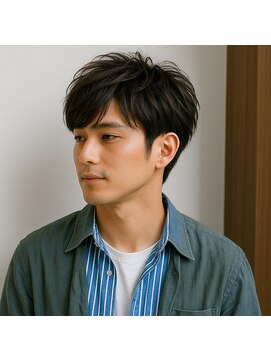 スープレックス ヘアーデザイン(SOUPREX HAIR DESIGN) 大人メンズナチュラルショート　20代 30代 40代 50代 60代