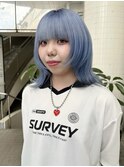 あわいブルー★ ホワイトブルー