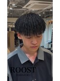 MEN’S HAIR/波巻ツイストスパイラル/フェザーパーマ/眉毛/原宿
