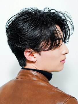 レガシー(REGASEA) 黒髪フェザー フェザーパーマ カルマパーマ ニュアンスパーマ