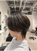 【メンズにオススメ！】毛流れのあるウルフショート