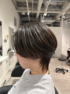 ハーツ 船橋(HEARTS) 【メンズにオススメ！】毛流れのあるウルフショート