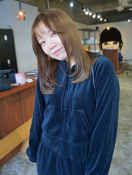 ニードジェリコ(NEED JERICHO) ブリーチを使わずに明るめベージュ