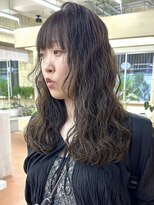 パークレーン アイス イヴェン(park lane ICI yeven)&nbsp;ミディアムパーマ　パーマ　パーマ女子　デジタルパーマ