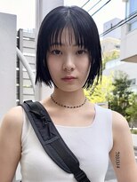 ザ スリック(THE SLICK)&nbsp;ダークブラウンボブサイド×髪質改善艶