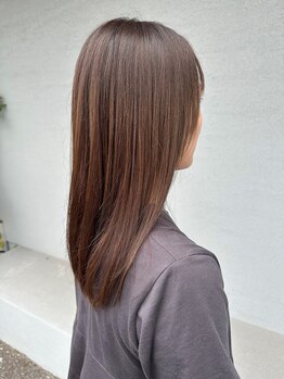 ルーチェ バイ アズヘアー(Lu-ce by AZ HAIR)の写真/【稲沢/国府宮】最高級Tr＊オージュアシリーズをご用意！髪質改善をしながら春の乾燥対策に◎